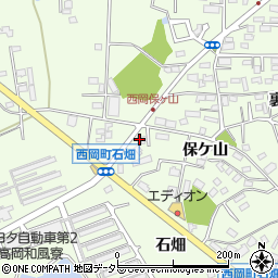 愛知県豊田市西岡町唐池88-1周辺の地図