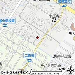 滋賀県守山市焔魔堂町95周辺の地図
