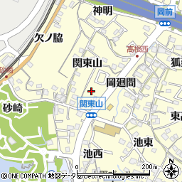 愛知県東海市名和町関東山30-3周辺の地図