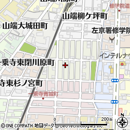 京都府京都市左京区一乗寺松田町133周辺の地図