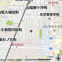 京都府京都市左京区一乗寺松田町148周辺の地図