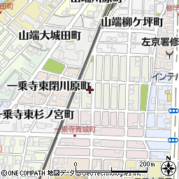 京都府京都市左京区一乗寺松田町113周辺の地図