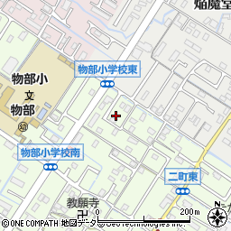 滋賀県守山市二町町127-11周辺の地図