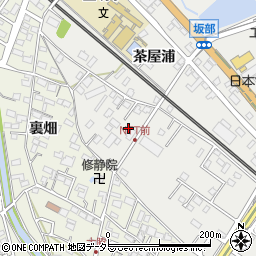 愛知県豊明市阿野町大高道周辺の地図
