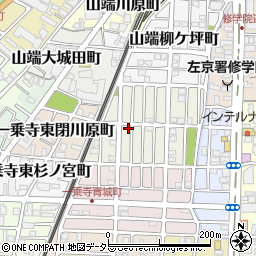 京都府京都市左京区一乗寺松田町123周辺の地図