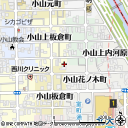 京都府京都市北区小山上板倉町66-2周辺の地図