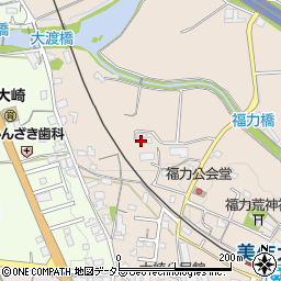 岡山県津山市福力186周辺の地図