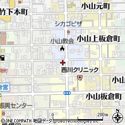 京つけもの新町三宅周辺の地図