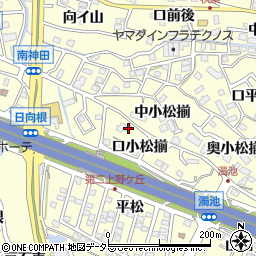 愛知県東海市名和町（口小松揃）周辺の地図