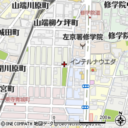 京都府京都市左京区一乗寺松田町30周辺の地図