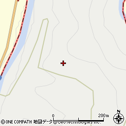 愛知県新城市連合市代周辺の地図