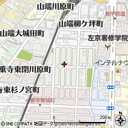 京都府京都市左京区一乗寺松田町76周辺の地図