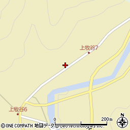 兵庫県宍粟市山崎町上牧谷838周辺の地図