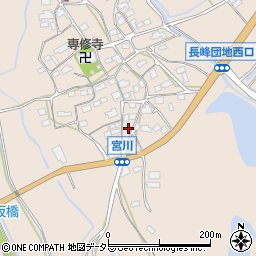 滋賀県東近江市宮川町341周辺の地図