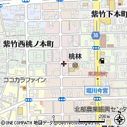 和田接骨・鍼灸院・紫竹周辺の地図