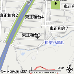 三重県桑名市東正和台3丁目周辺の地図