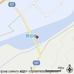 野田橋周辺の地図