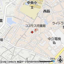 愛知県豊明市新田町南山周辺の地図