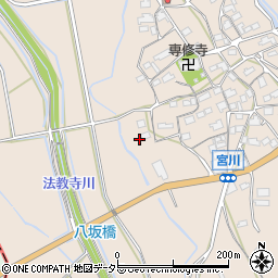 滋賀県東近江市宮川町358周辺の地図