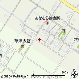 滋賀県草津市穴村町544周辺の地図