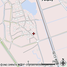 滋賀県東近江市大塚町436-1周辺の地図