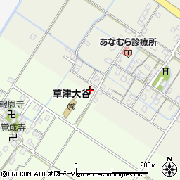 滋賀県草津市穴村町388周辺の地図
