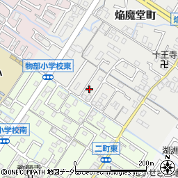 滋賀県守山市焔魔堂町107-30周辺の地図