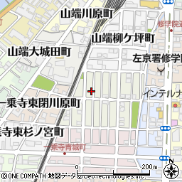 京都府京都市左京区一乗寺松田町87周辺の地図