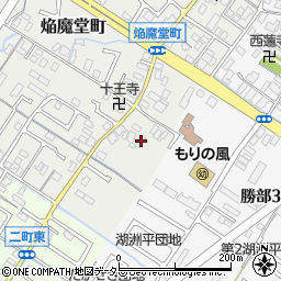 滋賀県守山市焔魔堂町68周辺の地図