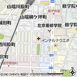 京都府京都市左京区一乗寺松田町32周辺の地図