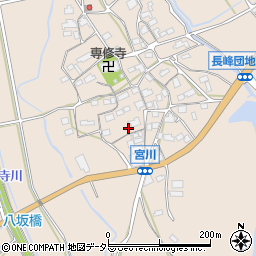 滋賀県東近江市宮川町346周辺の地図