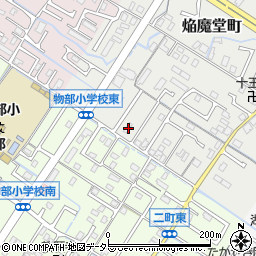 滋賀県守山市焔魔堂町110-5周辺の地図