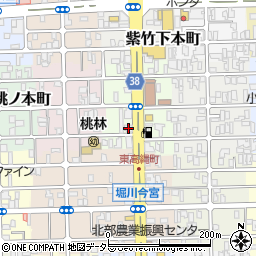 天王山・卓球スクール　北山店周辺の地図