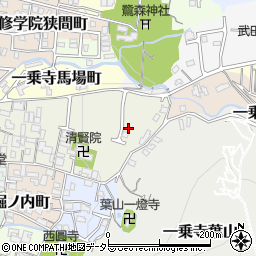 京都府京都市左京区一乗寺東浦町45-6周辺の地図