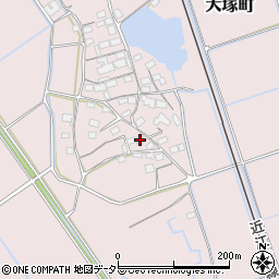 滋賀県東近江市大塚町432周辺の地図