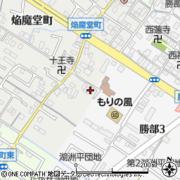 滋賀県守山市焔魔堂町61-6周辺の地図