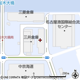 森吉通運株式会社　名港事業所周辺の地図