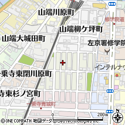 京都府京都市左京区一乗寺松田町79周辺の地図