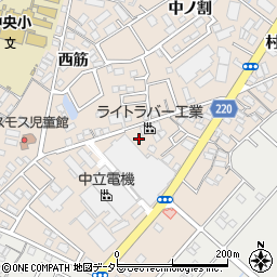 愛知県豊明市新田町大割26-4周辺の地図