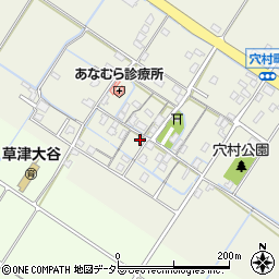 滋賀県草津市穴村町521周辺の地図