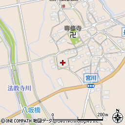 滋賀県東近江市宮川町366周辺の地図
