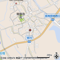 滋賀県東近江市宮川町343周辺の地図