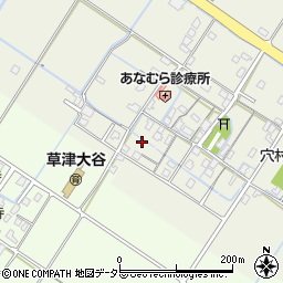 滋賀県草津市穴村町384周辺の地図