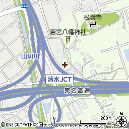 静岡県静岡市清水区尾羽28-3周辺の地図