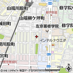 京都府京都市左京区一乗寺松田町33周辺の地図