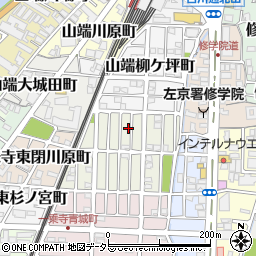 京都府京都市左京区一乗寺松田町61周辺の地図