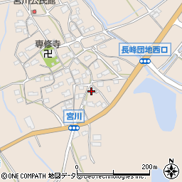 滋賀県東近江市宮川町324周辺の地図