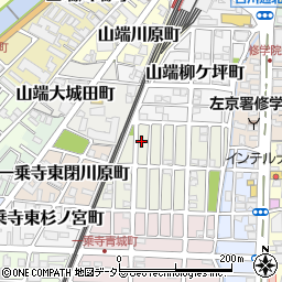 京都府京都市左京区一乗寺松田町92周辺の地図