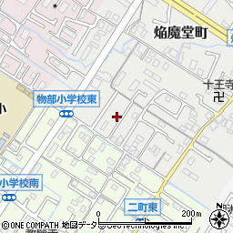 滋賀県守山市焔魔堂町107周辺の地図
