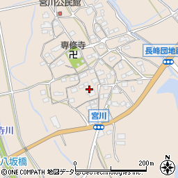 滋賀県東近江市宮川町371周辺の地図